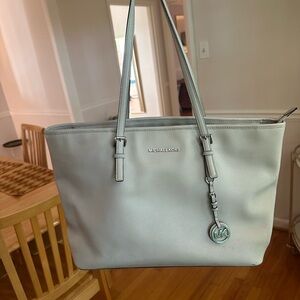 Michael Kors Purse/Laptop Bag in Gray
